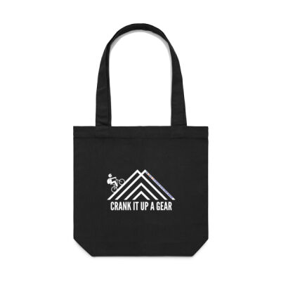 'Crank it up a gear' tote bag Thumbnail