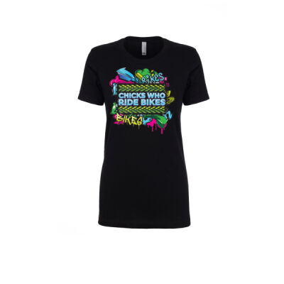 FRESH CHICKS ON BIKES T-SHIRT Thumbnail